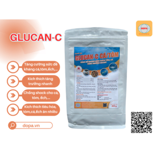 GLUCAN-C CÁ/TÔM: Tăng Đề Kháng, Kích Thích Tăng Trưởng Vượt Trội