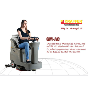 Máy chà sàn ngồi lái model Kraffer GM-AC