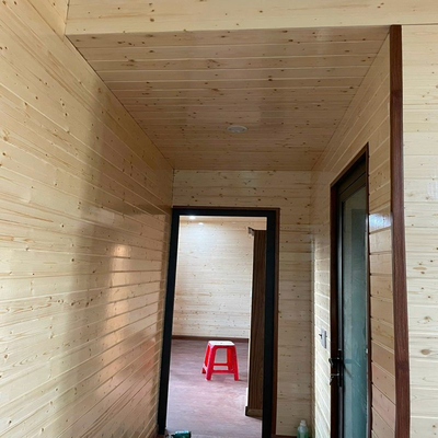 Gỗ thông lamri ốp tường ốp trần EWO-GT01 DNG