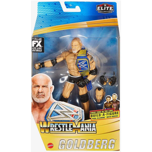 WWE GOLDBERG - ELITE WRESTLEMANIA 37 (BUILD-A-FIGURE PAUL ELLERING WITH ROCCO)