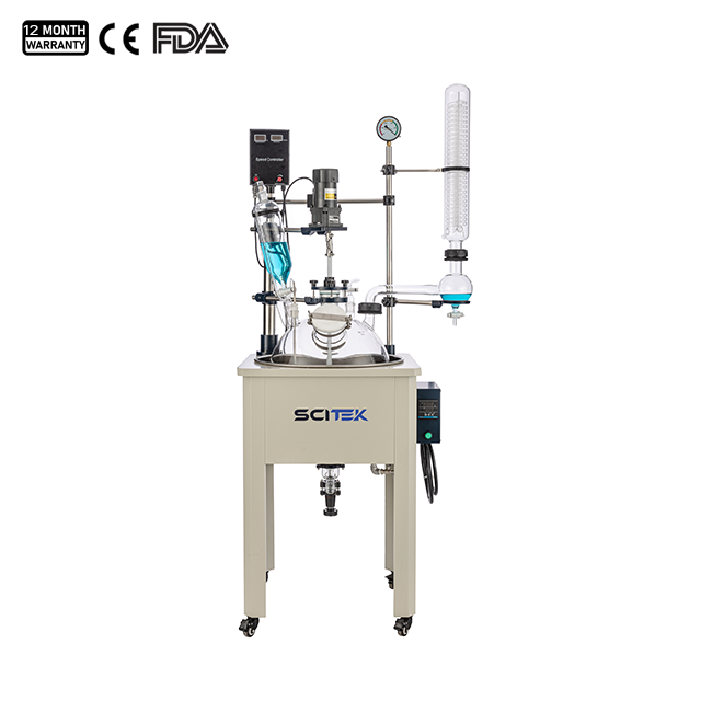 Lò phản ứng thủy tinh một lớp 10L - GR-10L