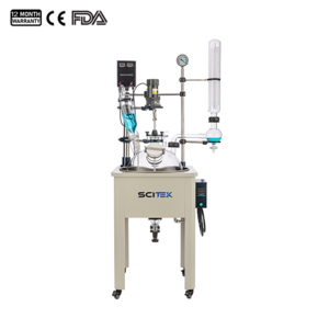 Lò phản ứng thủy tinh một lớp 10L - GR-10L
