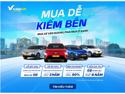 GSM CÔNG BỐ CHƯƠNG TRÌNH TÂN NIÊN TẬU XẾ – VỮNG KẾ LÀM GIÀU CHO CÁC KHÁCH HÀNG MUA XE Ô TÔ ĐIỆN VINFAST CHẠY DỊCH VỤ