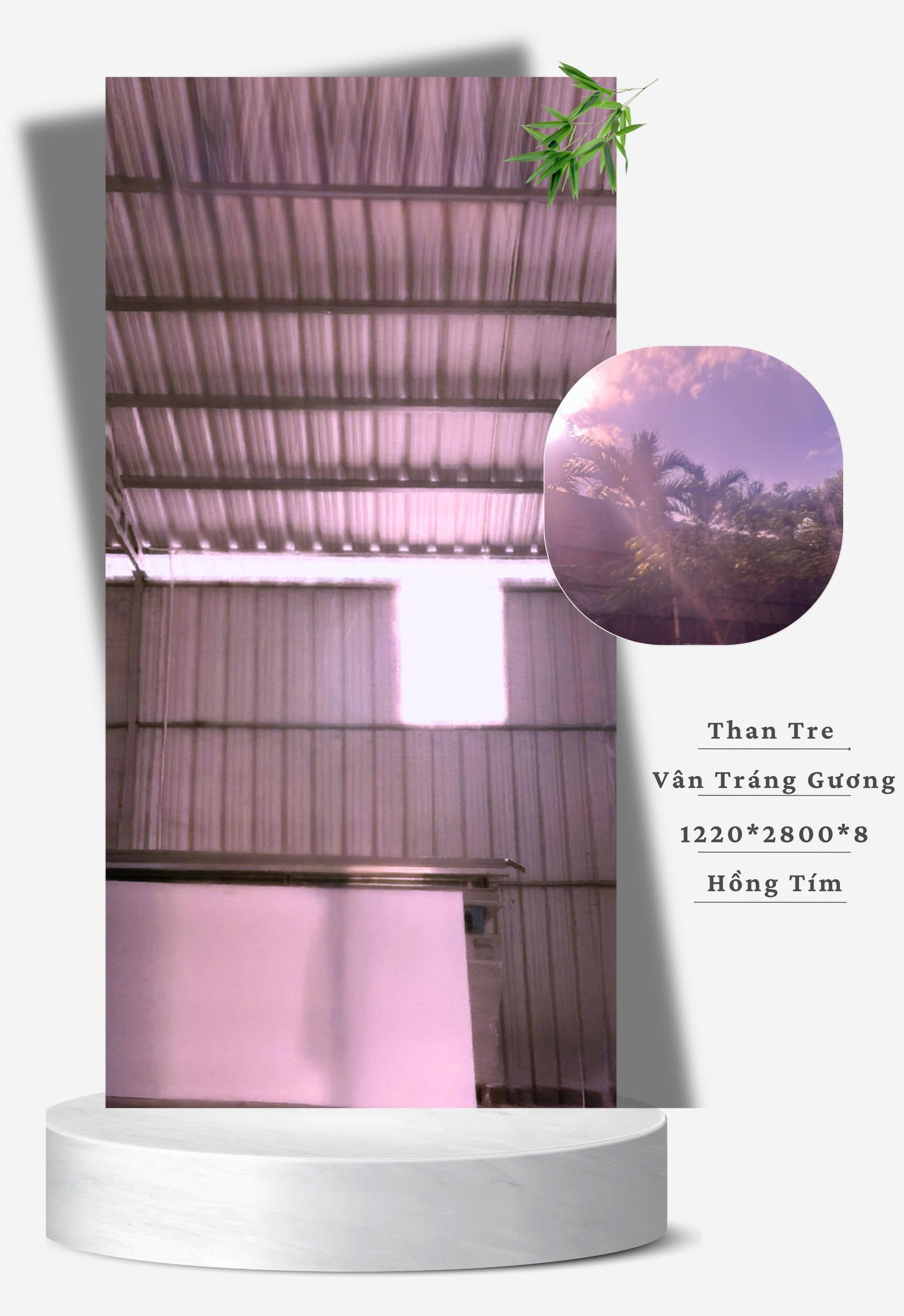 Tấm ốp sợi than tre TRÁNG GƯƠNG 5MM- 8MM BÌNH DÂN TẠI HCM