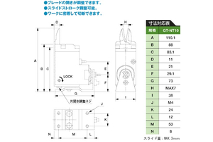 Kìm cắt khí nén GT-NT10 Eins - Star Seiki