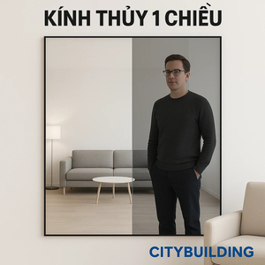 🎀 GƯƠNG 1 CHIỀU – KÍNH THỦY 1 CHIỀU CHẤT LƯỢNG CAO | CITYBUILDING
