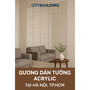 Gương acrylic dán tường: lựa chọn và đặt theo kích thước