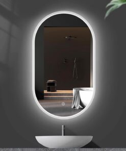 Gương Đèn Led Cảm Ứng Treo Đứng KT 50x70cm