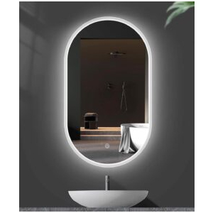 Gương Đèn Led Cảm Ứng Treo Đứng KT 50x70cm