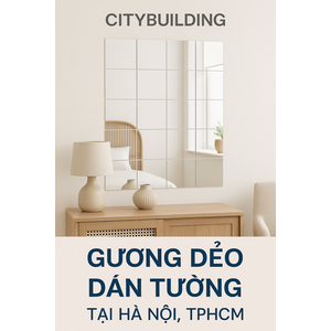 Gương dẻo dán tường: chọn vật liệu và đặt theo nhu cầu