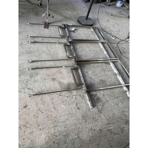 Gương khung inox tạo hình bậc theo bản vẽ