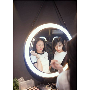 Gương makeup đèn led dây da Citybuilding CBJ 011C