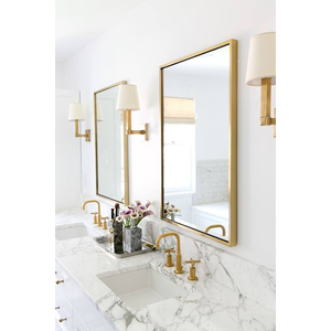 🪞 Gương Nghệ Thuật Citybuilding CBJ 3459A | Gương Bỉ Khung Inox Vàng Gold