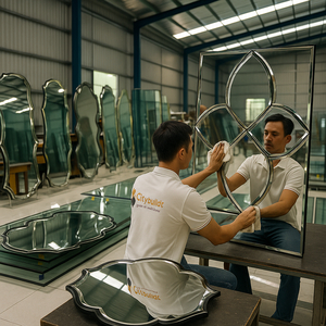 🪞 NHÀ MÁY 4000M² SẢN XUẤT GƯƠNG NGHỆ THUẬT DECOR THEO YÊU CẦU