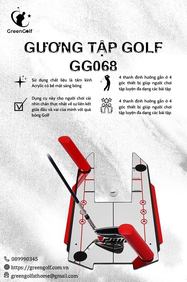 Gương Tập Golf - GG068 - Chính Hãng