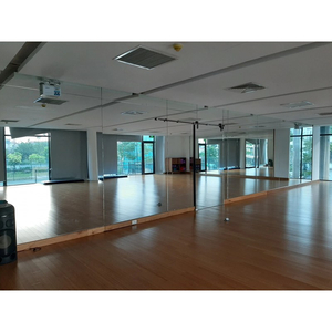 Gương tập nhảy: vùng nhìn đội hình và bố cục studio
