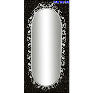GƯƠNG TOÀN THÂN KHUNG SẮT HÌNH OVAL