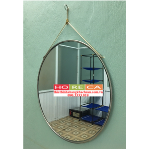 Gương treo tường inox trắng KTP02