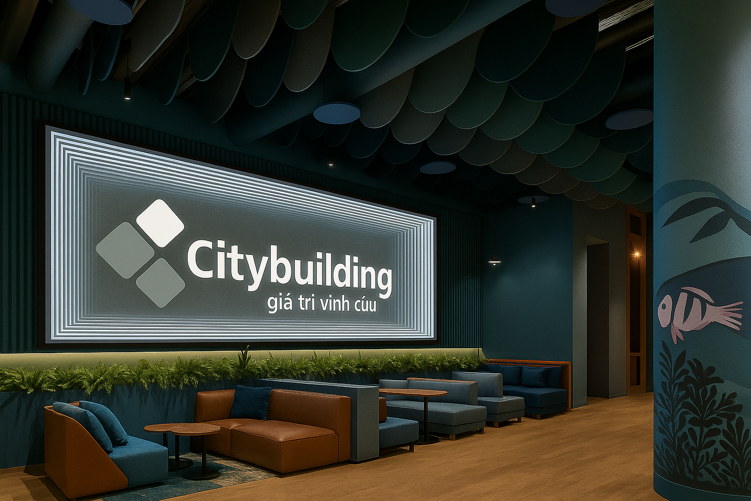 💎 GƯƠNG VÔ CỰC CITYBUILDING – KIỆT TÁC ÁNH SÁNG MANG “GIÁ TRỊ VĨNH CỬU”