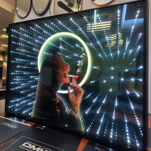 Gương Vô Cực Treo Tường LED Theo Yêu Cầu | Citybuilding