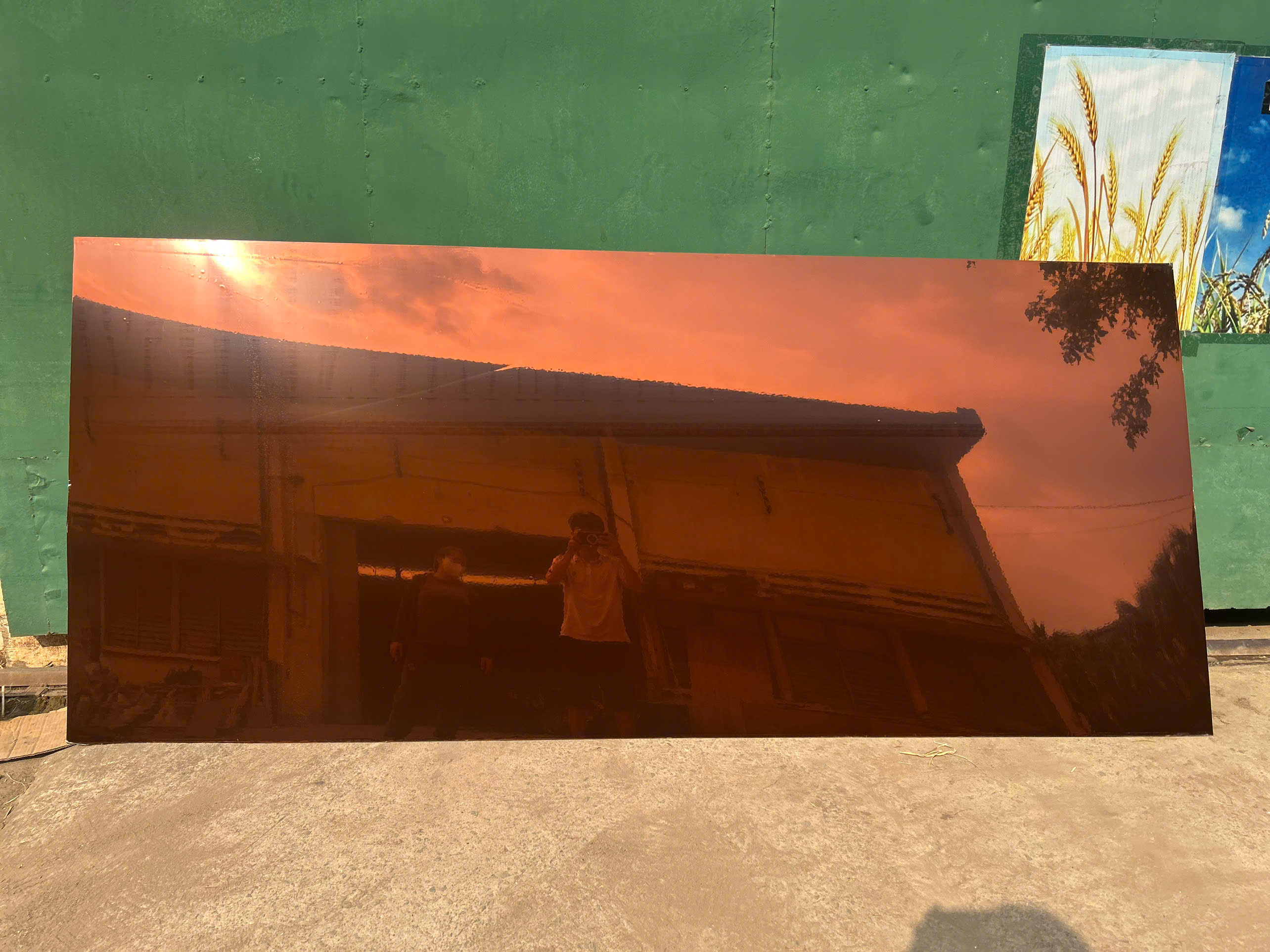 Tấm ốp sợi than tre TRÁNG GƯƠNG 5MM- 8MM BÌNH DÂN TẠI HCM