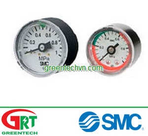 Pressure gauge / Bourdon tube / dial / process ø 15 - 42 | Đồng hồ áp suất SMC | SMC Vietnam | SMC