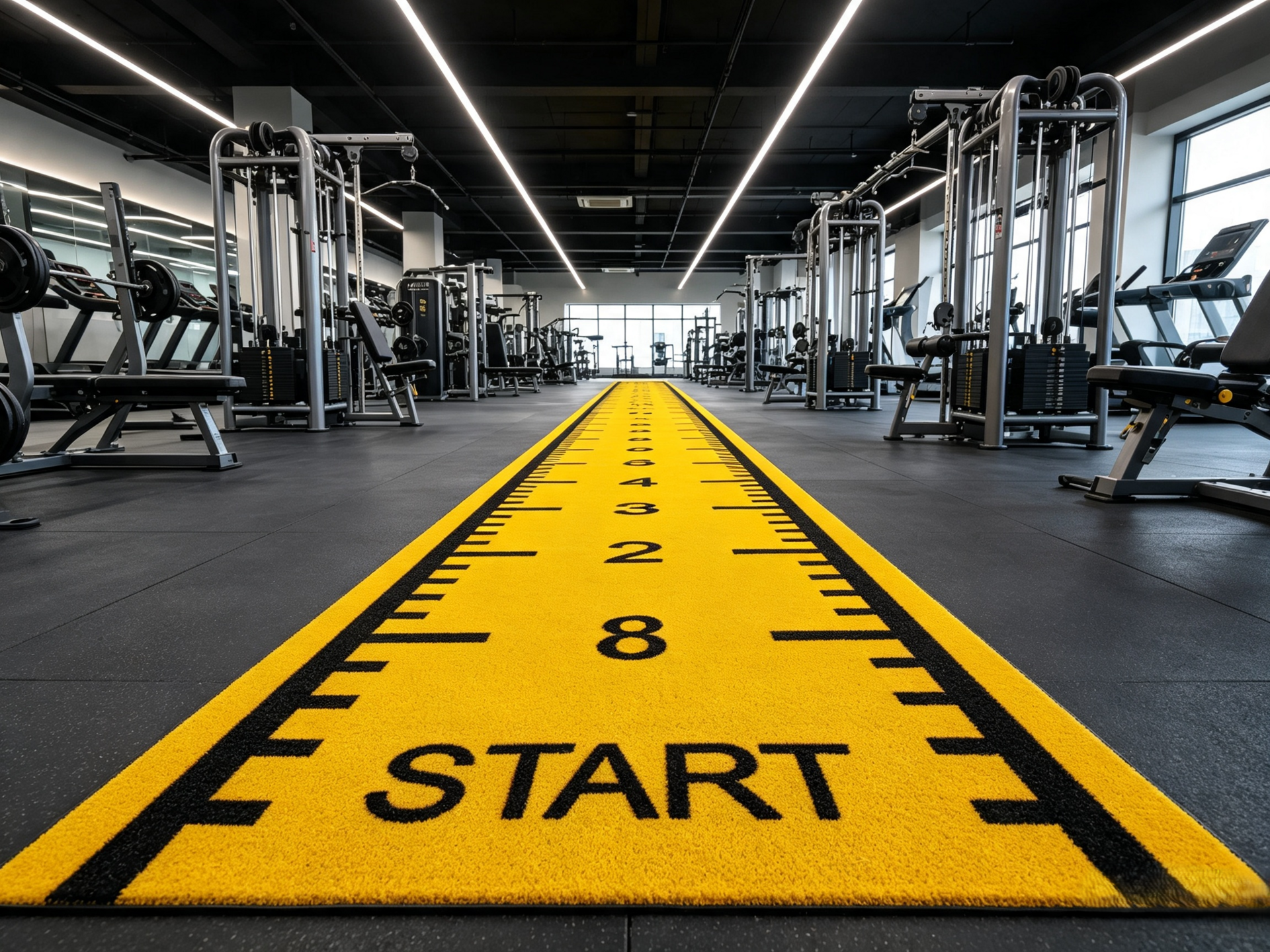 Thảm Cỏ phòng Gym