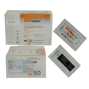 Kit chẩn đoán phát hiện viêm loét dạ dày SD Bioline H.Pylori (Device)