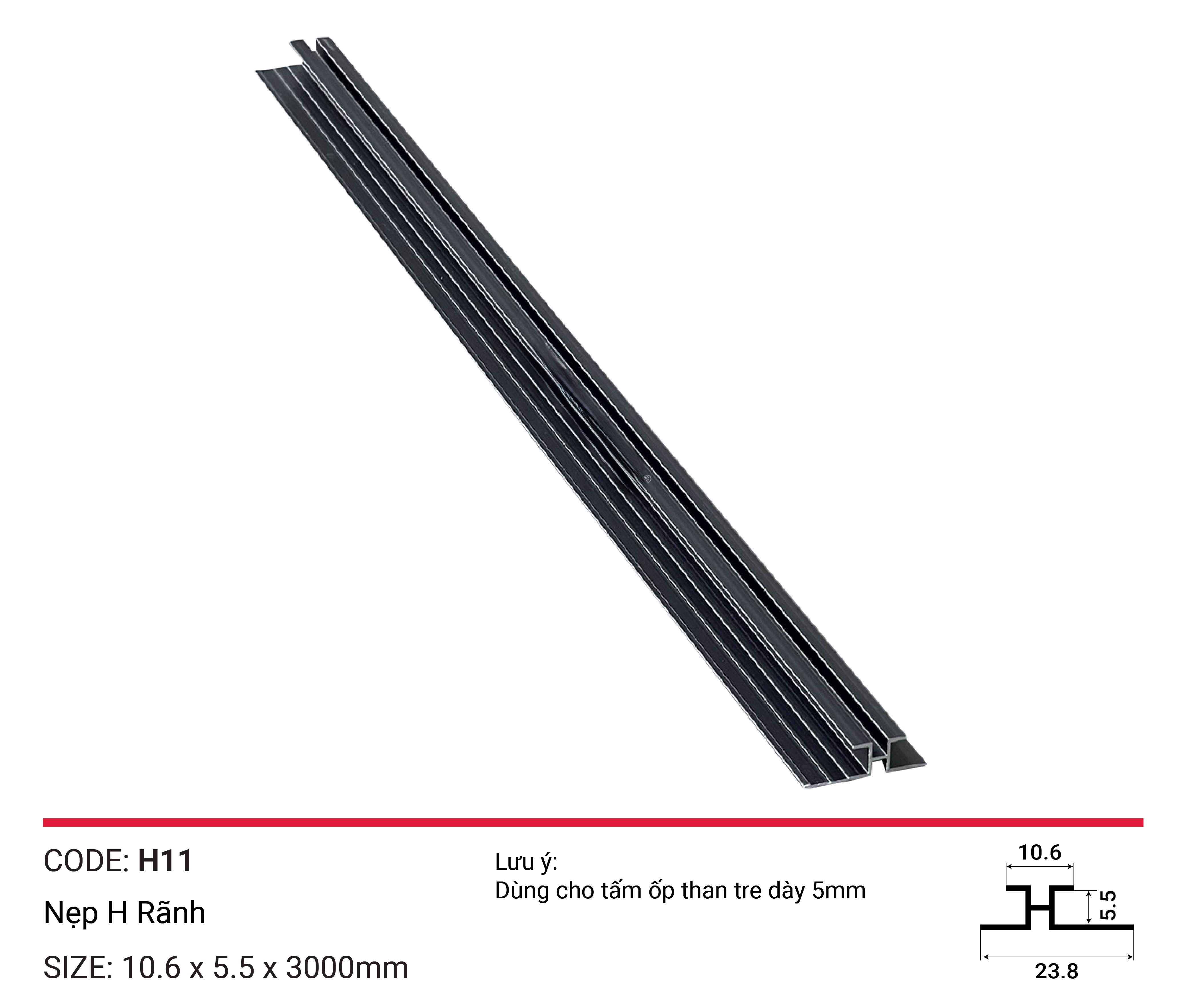 KOS-Phụ kiện tấm ốp sợi than tre