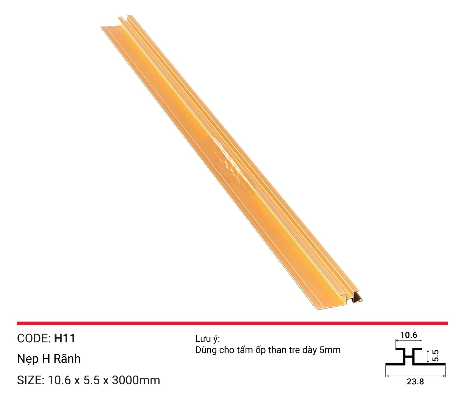 KOS-Phụ kiện tấm ốp sợi than tre