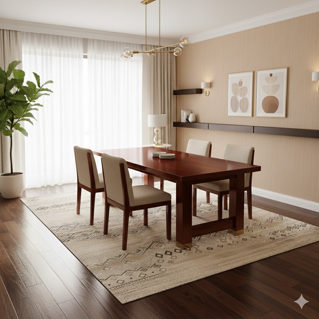 THẢM DỆT CỔ ĐIỂN CAO CẤP- GO-MOUSSE H_3113