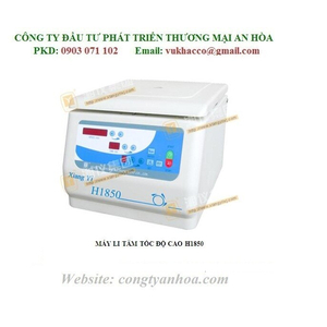 MÁY LI TÂM TỐC ĐỘ CAO Model: H1850