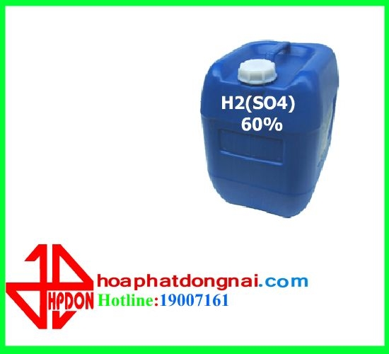 Axit Sunfuric (H2SO4) 60%
