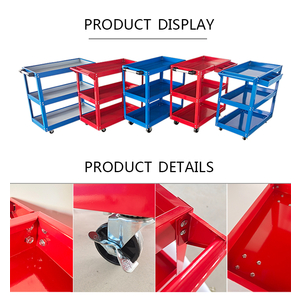 Xe đẩy dụng cụ 3 tầng, xe đựng đồ nghề 3 tầng, xe để đồ nghề 3 ngăn, xe đựng đồ sửa chữa