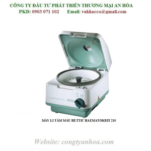 MÁY LI TÂM MÁU Model: HAEMATOKRIT 210