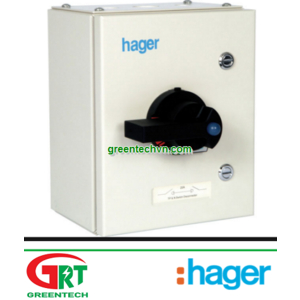Hager JAB310 Enclosed Switch Disconnector TPN 100A | Tủ điện đóng ngắt Hager JAB310 | Hager Vietnam