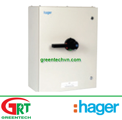 Hager JAE325 |Enclosed Switch Disconnector TPN 250A | Tủ điện đóng ngắt Hager JAE325 | Hager Vietnam