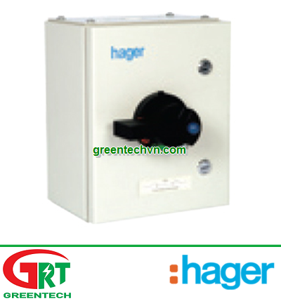 Hager JAG331| Enclosed Switch Disconnector TPN 315A | Tủ điện đóng ngắt Hager JAG331 | Hager Vietnam