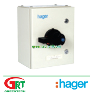 Hager JAG431|Enclosed Switch Disconnector TPSN 315A | Tủ điện đóng ngắt Hager JAG31 | Hager Vietnam