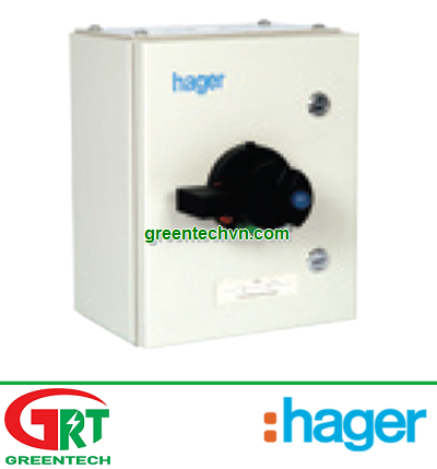 Hager JAG440| Enclosed Switch Disconnector TPN 400A | Tủ điện đóng ngắt Hager JAG440 | Hager Vietnam