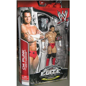 [HÀNG CỰC HIẾM] WWE CM PUNK - ELITE ECW CHAMPION (EXCLUSIVE) (ĐÃ KHUI HỘP TRƯNG BÀY Ở SHOP)