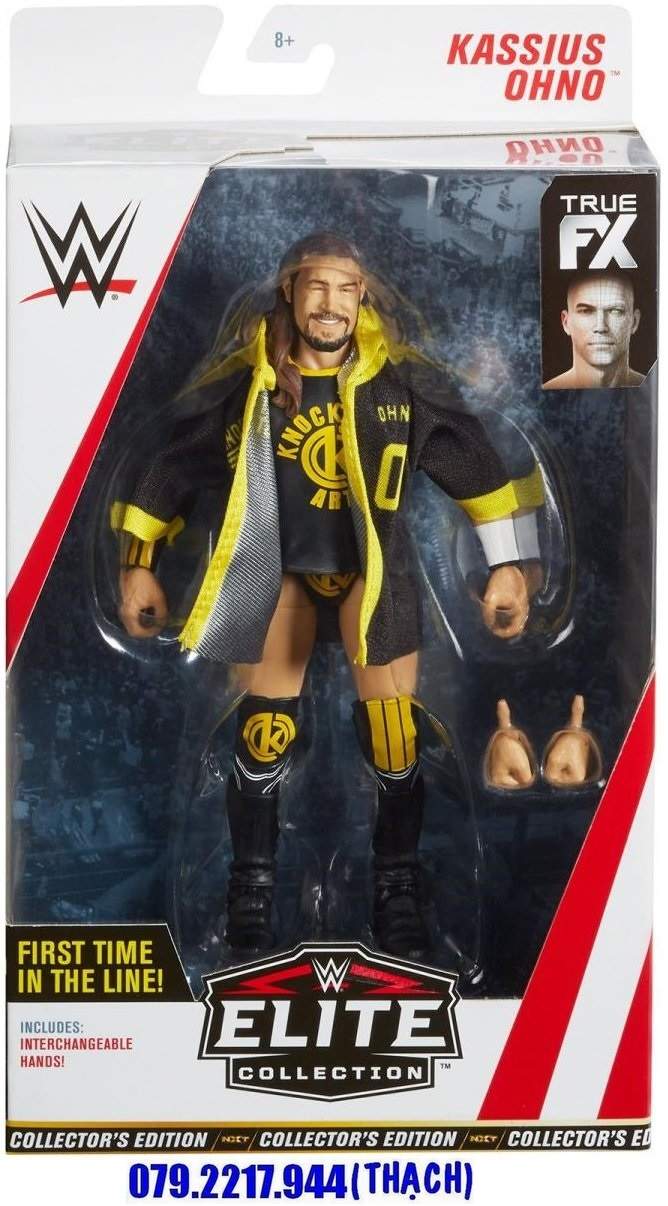 [HÀNG CỰC HIẾM] WWE KASSIUS OHNO - ELITE 71 COLLECTOR'S EDITION (EXCLUSIVE)