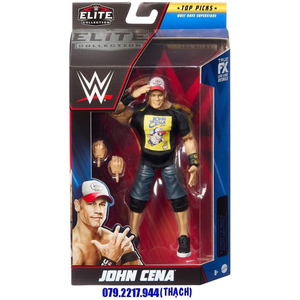 [HÀNG HIẾM] [HỘP MÓP] WWE JOHN CENA (MARIO-STYLE SHIRT) - ELITE TOP PICKS 2023