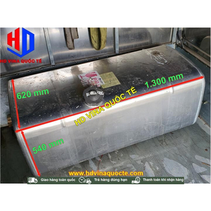 Hàng mới về - Thùng dầu nhiên liệu Diezen 400L vuông, KT KT 1.300x620x540 mm, chính hãng