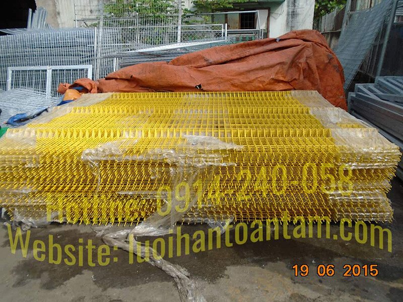 hàng rào lưới thép