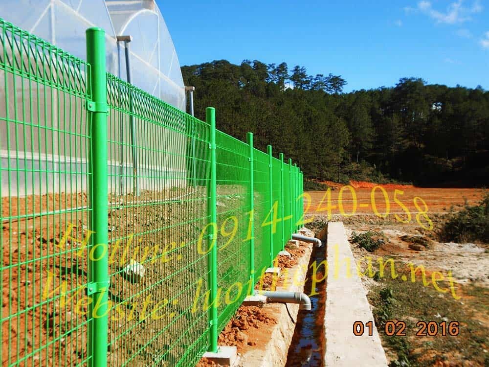 Hàng rào lưới thép bẻ hai đầu - TTRoll