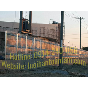 Hàng rào lưới thép - Sản xuất và thi công trực tiếp