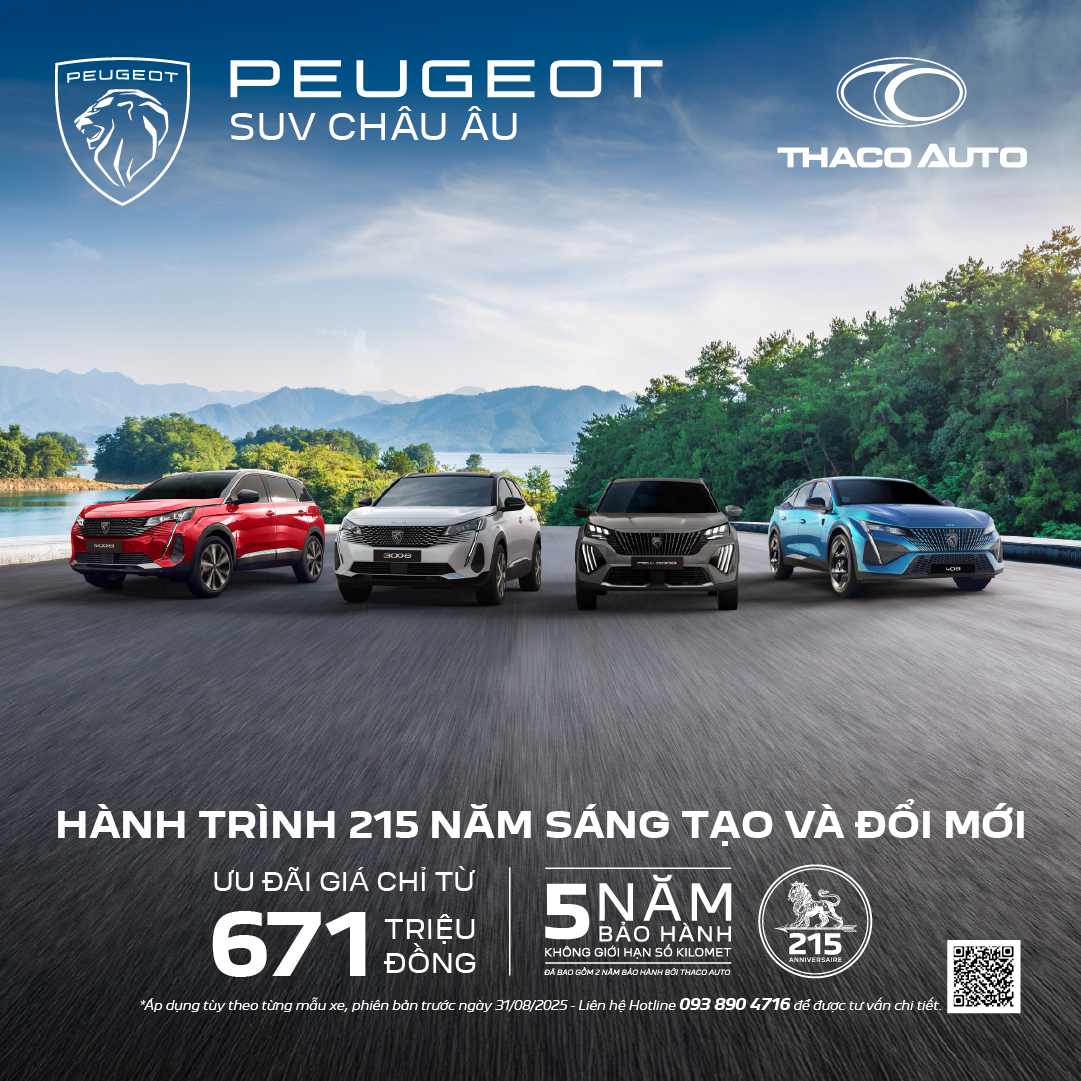 HÀNH TRÌNH 215 NĂM SÁNG TẠO VÀ ĐỔI MỚI SỞ HỮU SUV CHÂU ÂU VỚI GIÁ CHỈ TỪ 671 TRIỆU ĐỒNG