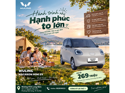 HÀNH TRÌNH NHỎ – HẠNH PHÚC TO LỚN! 🚗🏕️💕
