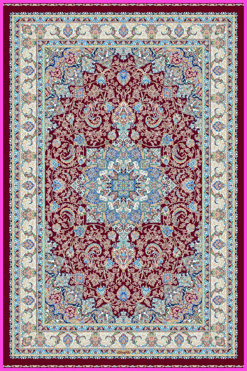 Thảm trang trí Ba Tư sang trọng nhập khẩu từ Iran HLO-HARIR H0001 HNO